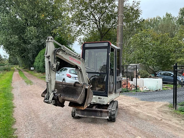 Takeuchi tb015 minigraafmachine - afbeelding 12 van  21