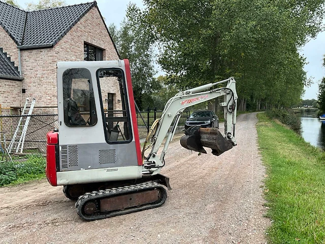 Takeuchi tb015 minigraafmachine - afbeelding 15 van  21