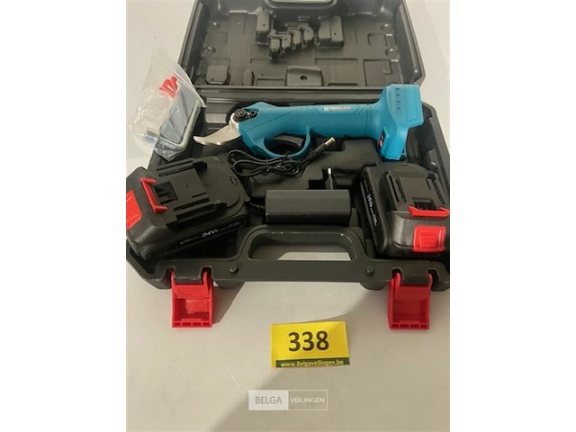 Takkenschaar tot 3 cm 2 batterijen 24v - afbeelding 2 van  3