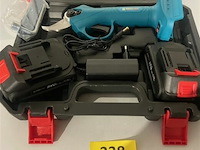 Takkenschaar tot 3 cm 2 batterijen 24v - afbeelding 2 van  3