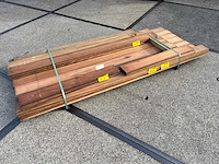 Tali - tali terrasplanken 2,45m / 2,15m / 1,80m / 1m (40x) - afbeelding 1 van  7
