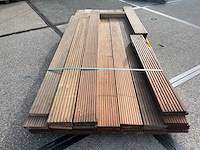 Tali - tali terrasplanken 2,45m / 2,15m / 1,80m / 1m (40x) - afbeelding 6 van  7