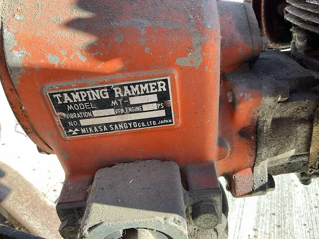 Tamping rammer mt50 trilstamper - afbeelding 4 van  4