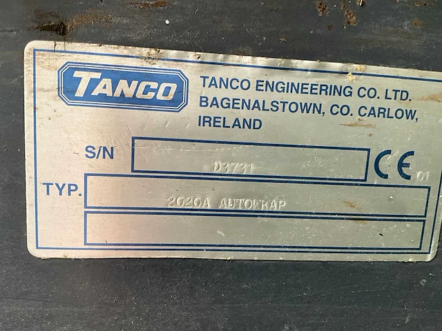 Tanco a2020 autowrap oogstmachine - afbeelding 6 van  14