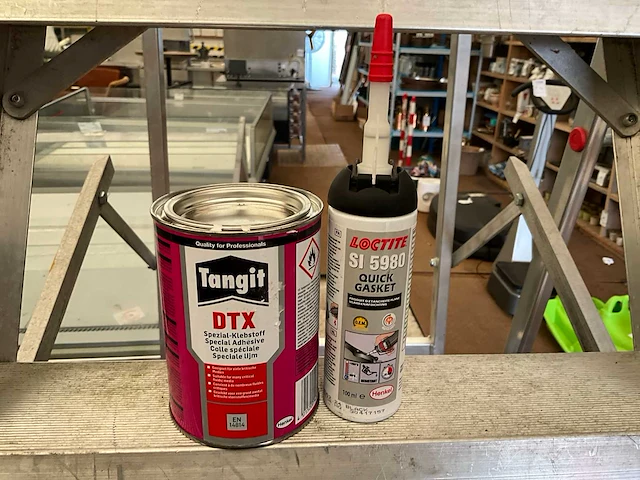 Tangit dtx+loctite si 5980. professioneele speciaal lijm. (3x) - afbeelding 1 van  2