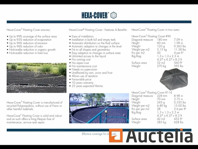 Tank cover hexa cover r90 - afbeelding 8 van  9