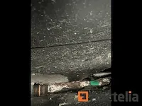 Tank enkele wand staal + opvangbak, 2400l capaciteit - afbeelding 1 van  6