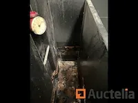 Tank enkele wand staal + opvangbak, 2400l capaciteit - afbeelding 2 van  6