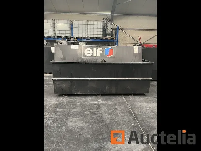 Tank enkele wand staal + opvangbak, 2400l capaciteit - afbeelding 6 van  6