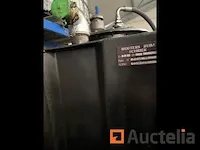 Tank enkele wand staal + opvangbak, 2400l capaciteit - afbeelding 3 van  4