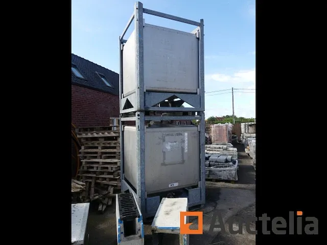 Tank roestvrij staal 1000 l - afbeelding 6 van  8