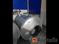 Tank roestvrij staal 3000 liter azo
