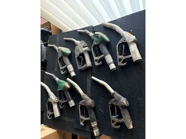 Tank station pistoolhouder vintage (8x) - afbeelding 2 van  6