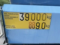 Tankwagen ekw, roc 39t 3b, 1e inschr. 04/03/1999, ya9tla34098175067 inhoudend plm 20,000 liter rode mazout - afbeelding 4 van  18