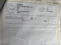 Tankwagen ekw, roc 39t 3b, 1e inschr. 04/03/1999, ya9tla34098175067 inhoudend plm 20,000 liter rode mazout - afbeelding 10 van  18