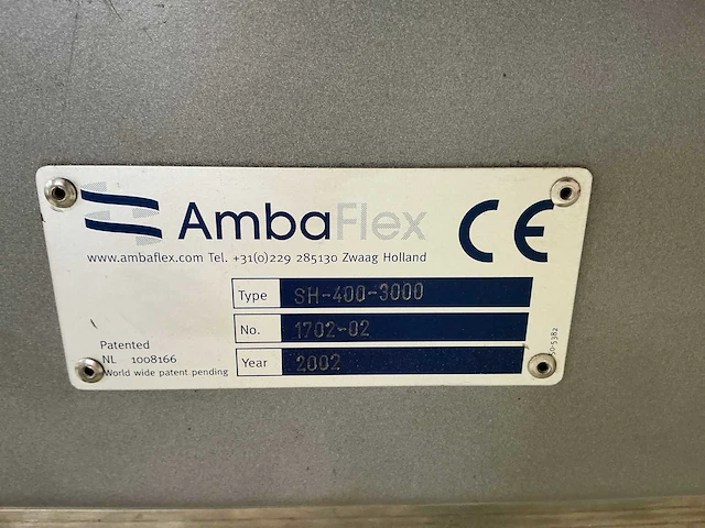 Tansportband ambaflex sh-400-3000 - afbeelding 4 van  4