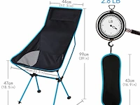 Taope opvouwbare campingstoel - afbeelding 2 van  2