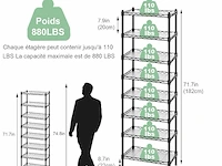 Taotigzu metalen opbergrek - afbeelding 2 van  4