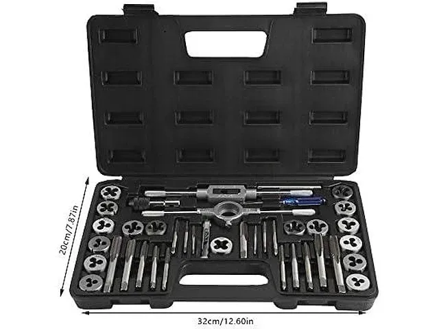 Tap and die set,40pcs - afbeelding 2 van  2