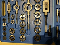 Tap en snij set 110-delig metrisch tungsten staal - afbeelding 2 van  9