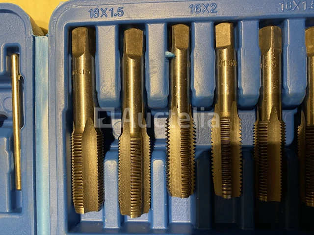 Tap en snij set 110-delig metrisch tungsten staal - afbeelding 3 van  9