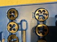 Tap en snij set 110-delig metrisch tungsten staal - afbeelding 7 van  9