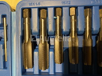 Tap en snij set 110-delig metrisch tungsten staal