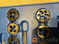 Tap en snij set 110-delig metrisch tungsten staal - afbeelding 4 van  9