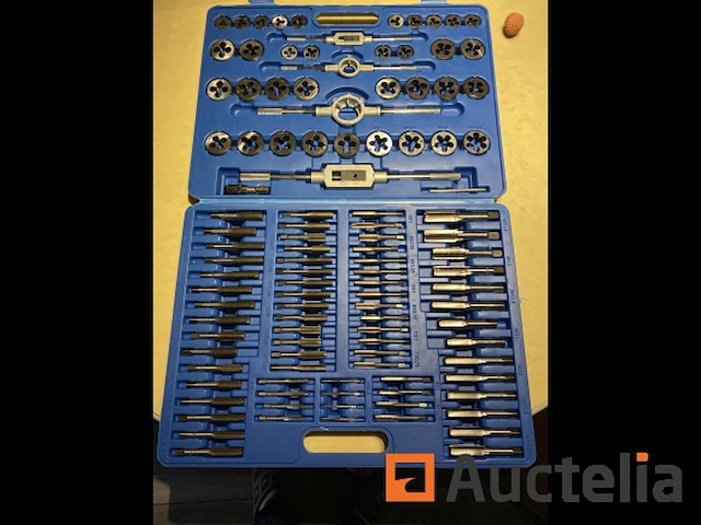 Tap en snij set 110-delig metrisch tungsten staal - afbeelding 7 van  9
