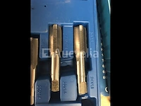 Tap en snij set 45-delig metrisch tungsten staal - afbeelding 1 van  8