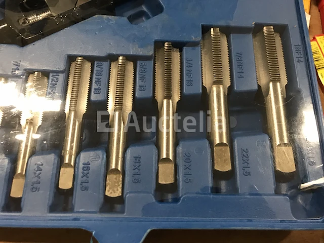 Tap en snij set 45-delig metrisch tungsten staal - afbeelding 3 van  8