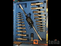 Tap en snij set 45-delig metrisch tungsten staal - afbeelding 2 van  8