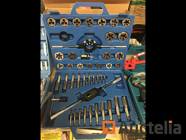 Tap en snij set 45-delig metrisch tungsten staal - afbeelding 3 van  8