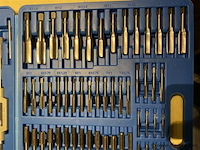 Tap en snijset 110-delig metrisch tungsten staal - afbeelding 3 van  4