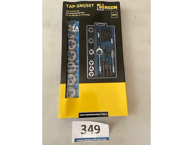 Tap-snij set 20 dlg - afbeelding 3 van  3