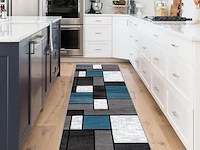 Tapijt 80x120cm blauw - afbeelding 2 van  5