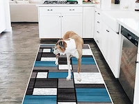 Tapijt 80x120cm blauw - afbeelding 5 van  5