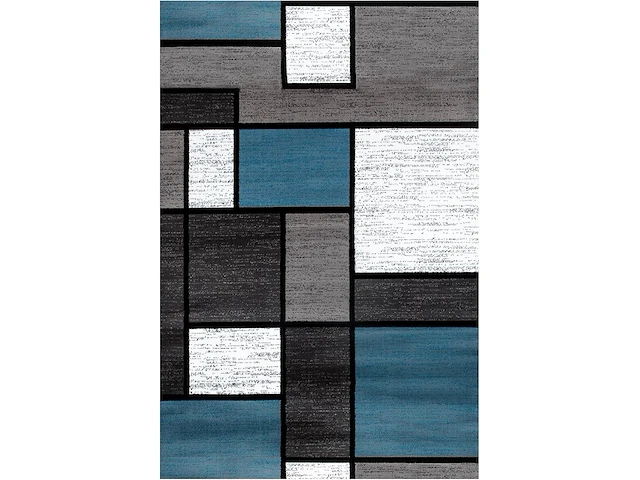 Tapijt blauw (80 x 120cm) - afbeelding 1 van  5