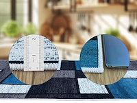 Tapijt blauw (80 x 120cm) - afbeelding 4 van  5