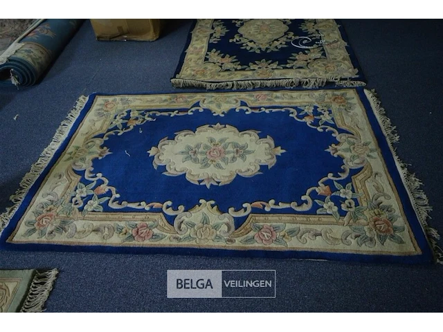 Tapijt blauw - afbeelding 1 van  4
