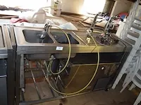 Taptoog met dubbele spoelbak en 2 tapkranen cornelius av-40h1/2 (1136) - afbeelding 1 van  11