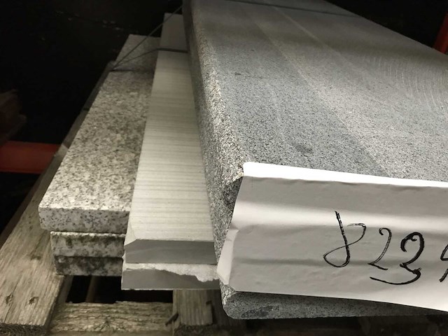 Tarn gros grain gevlamd 1 pal - afbeelding 2 van  2