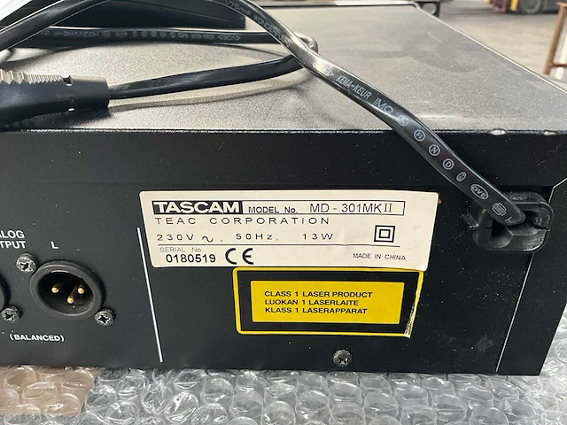 Tascam md-301 mkii (minidisc player) - afbeelding 7 van  7