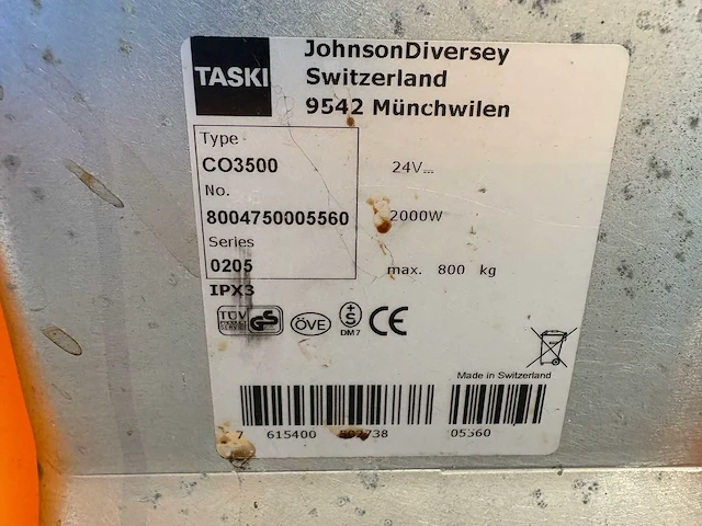 Taski schrobzuigmachine - afbeelding 7 van  7
