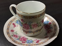 Tassen en schaaltjes 6 stuks - afbeelding 1 van  3