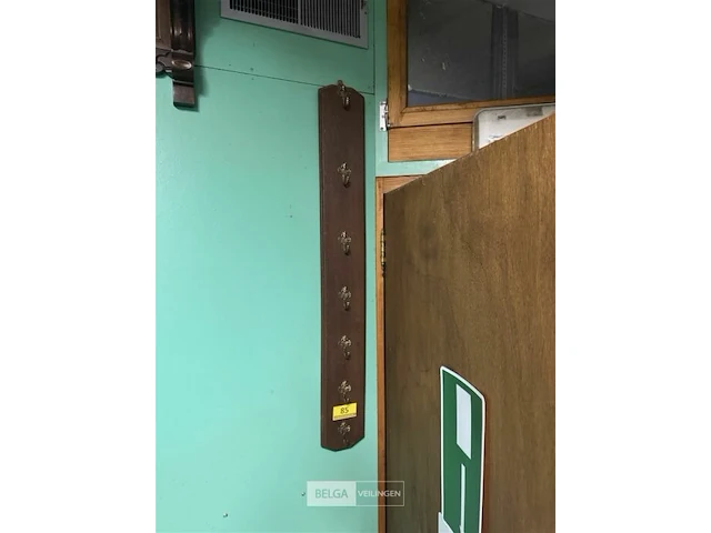 Tassenhouder met 7 haken, l100 cm - afbeelding 1 van  3