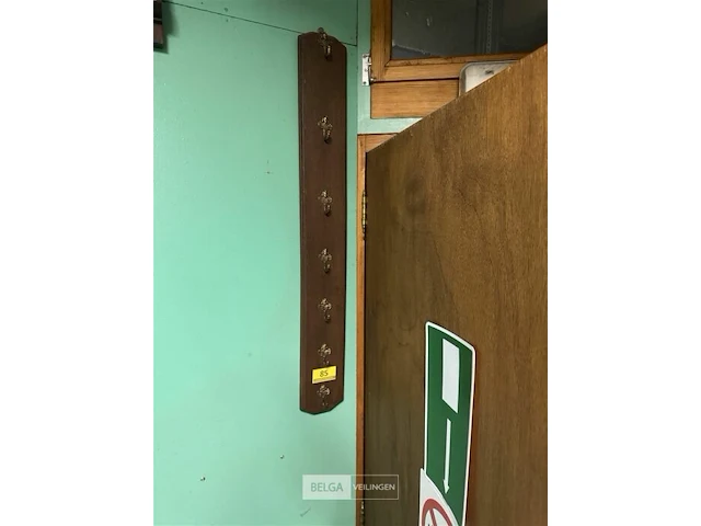 Tassenhouder met 7 haken, l100 cm - afbeelding 2 van  3