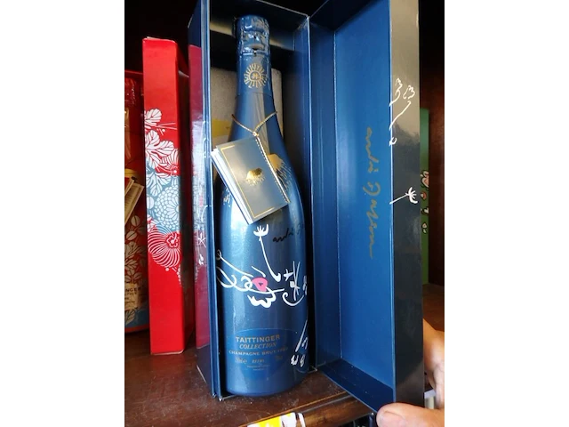 Tattinger collectie volledig 13 flessen +dozen+certificaten - afbeelding 3 van  14