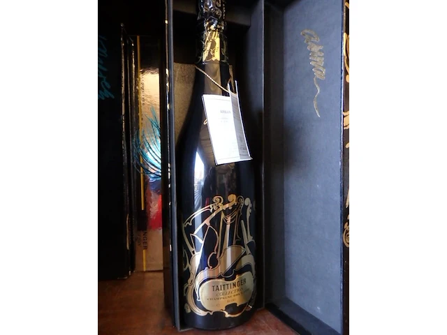 Tattinger collectie volledig 13 flessen +dozen+certificaten - afbeelding 7 van  14