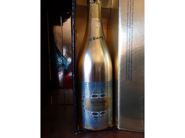 Tattinger collectie volledig 13 flessen +dozen+certificaten - afbeelding 8 van  14